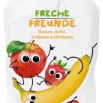 FF Bio Quetschie Banane, Apfel, Erdbeere, Himbeere