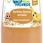 FF Bio Gläschen Aprikose, Banane mit Hafer