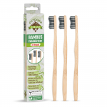 3er Set Bambus Zahnbürste