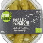 Bio Grüne Peperoni gefüllt mit Frischkäse 150 g SB-Schale 