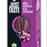 Just Taste Bio Lila Süsskartoffel Glas Fettuccine