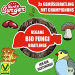 Bio Bratling Fungi Vegan 2x80g - Gemüse Bratling mit Champignons