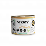 STRAYZ Katze Nassfutter Soße Pute & Karotte BIO, 200g
