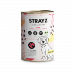 STRAYZ Hund Nassfutter Rind mit Süßkartoffel, Karotte & Birne BIO, 400g