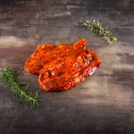 Bio Schweinehalssteak mariniert 450g