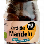 Zartbitter Mandeln im Pfandglas