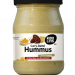 Hummus Curry-Dattel im Pfandglas