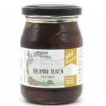 Kalamon Oliven im Pfandglas, in Olivenöl, mit Stein (250 g)