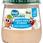 FF Bio Gläschen Joghurt, Apfel & Erdbeere
