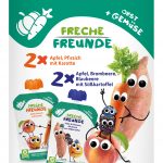 Bio Quetschie MixMultiPack Obst + Gemüse 4er Pack