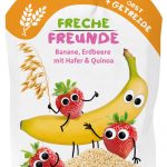 Quetschie Banane, Erdbeere mit Hafer & Quinoa