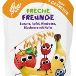 FF Bio Quetschie Banane, Apfel, Himbeere, Blaubeer