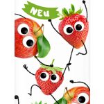 FF Bio Frecher Riegel Apfel & Erdbeere