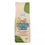 Glutenfreie Bio KörnerBrot Backmischung mit Haferflocken und Saaten