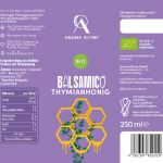 Aroma Olymp Bio Balsamico Thymianhonig 