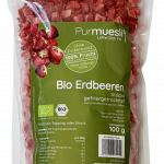 Bio Erdbeeren gefriergetrocknet