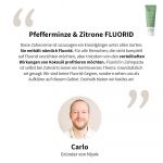 NIYOK - Zahncreme aus Bio-Kokosöl: Pfefferminze & Zitrone Fluorid