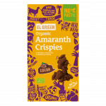 el origen Bio Amaranth Crispies mit Edelbitterschokolade, 60g