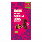 el origen Bio Quinoa Bites mit Edelbitterschokolade und Maca, 60g