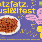 Fusillifest, Bio Nudeln mit Grünkern Bolognese 