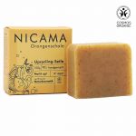 NICAMA Upcyclingseife mit Peelingeffekt - Orangenschale