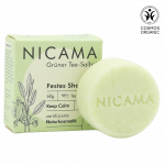 NICAMA Festes Shampoo Grüner Tee-Salbei