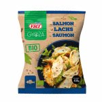 BIO-Teigtaschen mit Lachsfüllung
