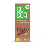 Cocoa Schokolade mit ganzen Haselnüssen - raw & vegan