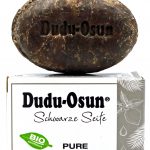 Schwarze Seife aus Afrika
