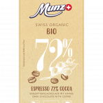 Munz Organic Espresso 72% 100g