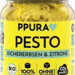 BIO Pesto Kichererbsen, Zitrone und Koriander 