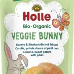 Veggie Bunny - Karotte & Süsskartoffel mit Erbsen