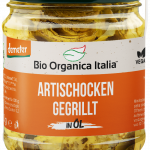 Gegrillte Artischocken mit Nativem Olivenöl Extra Bio Organica Italien DEMETER