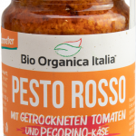 Bio Organica Italia pesto rosso with pecorino cheese