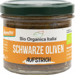 Bio Organica Italia Schwarze Oliven Aufstrich