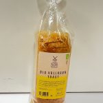 Bio-Vollkornbrot mit 4% Olivenöl und Dextrose.