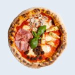 Pizza 4 stagioni Bio gefrorenen 