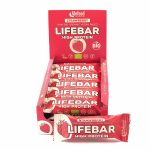 Lifebar Protein Erdbeere Roh Bio
