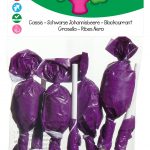 Schwarze Johannisbeer-Lolli