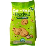 Vegan Cookies Hafer, Rosinen & Haselnuss