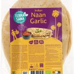 Indisches Naan Knoblauch