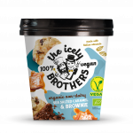 The Icely Brothers - Vegan BIO/Organic Ice Cream: Salted Caramel Brownie 460ml
