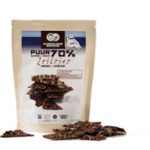 Bio Fairtrade Schokosegel dunkel 70% mit Kakaonibs und Meersalz