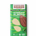Bio Fairtrade Cheeky Almond - Bio dunkle Schokolade mit Mandeln und Meersalz