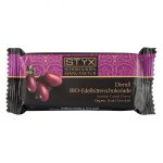 BIO-Edelbitterschokolade gefüllt mit 70% Dirndl-Ganache, alkoholhältig 70g