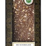 Bio Milchschokolade mit Marillenkernkrokant 100g