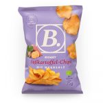 B. Süßkartoffel-Chips mit Meersalz 75g bio