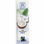 B. Schoko-Riegel Vollmilch Kokos 30g bio, FT-Cert.