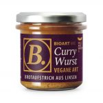 B. veganer Brotaufstrich CurryWurst 140g, bio
