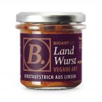 Veganer Bio-Brotaufstrich aus roten Linsen 